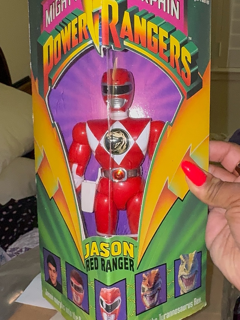 Power Rangers Jason Red Ranger Collectible Action Figure - Red - Picture 6 of 8